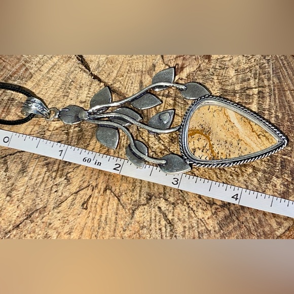 Large Picture Jasper Pendant 4 1/2” - Picture 11 of 13